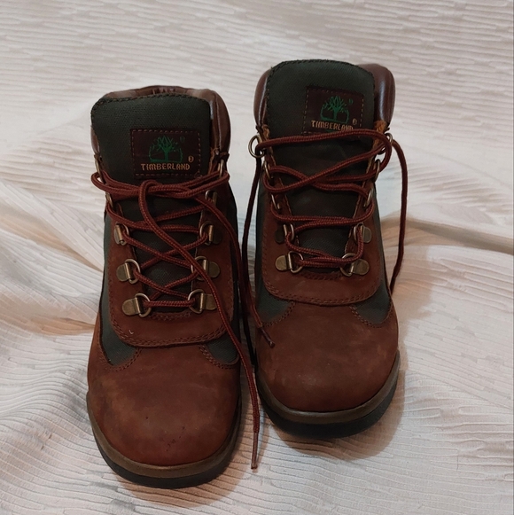 Timberland Brown Kids Boots - Picture 4 of 9
